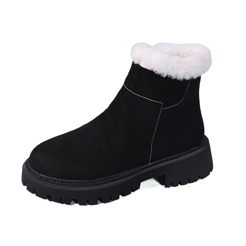 Bottes Hiver Grande Taille - Modèle Martin Isolé à Semelle Épaisse
