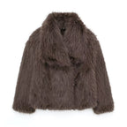 Manteau Marivelle en Fausse Fourrure