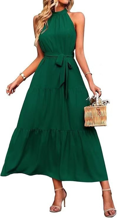 Robe Longue Dos Nu Noire