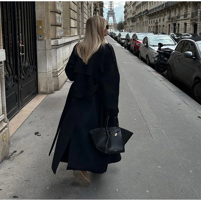 Trench Léger Printemps - Design Ample et Style Sophistiqué