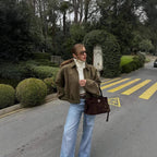 Veste Oversize en Suédine Marivelle
