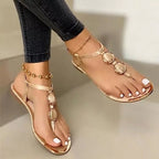 Sandales Plates Femme pour l'Été