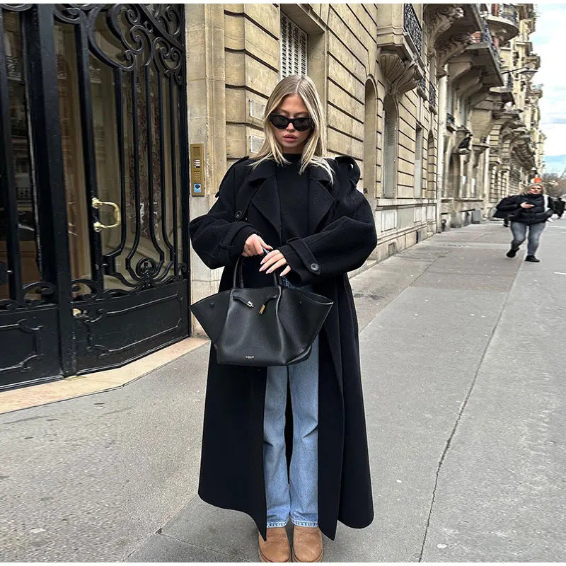 Trench Léger Printemps - Design Ample et Style Sophistiqué