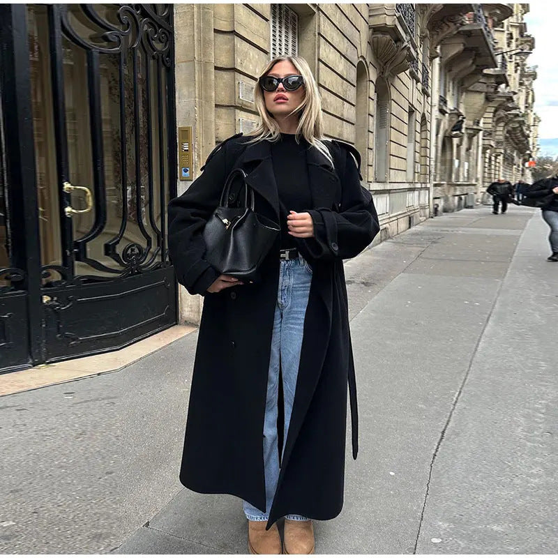 Trench Léger Printemps - Design Ample et Style Sophistiqué