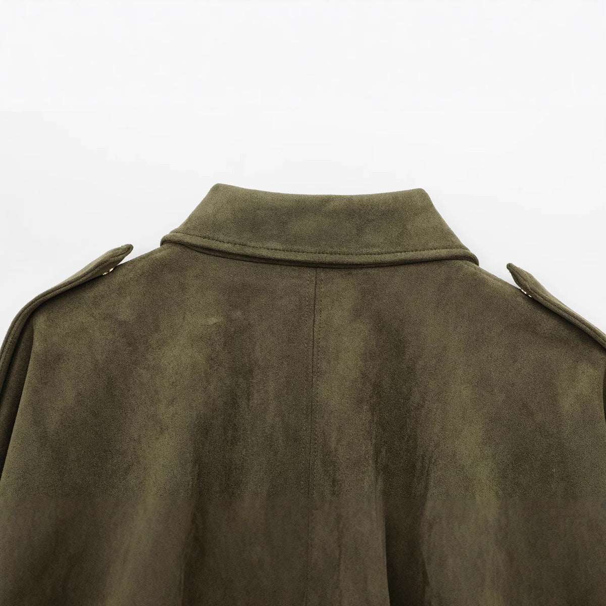 Veste Oversize en Suédine Marivelle