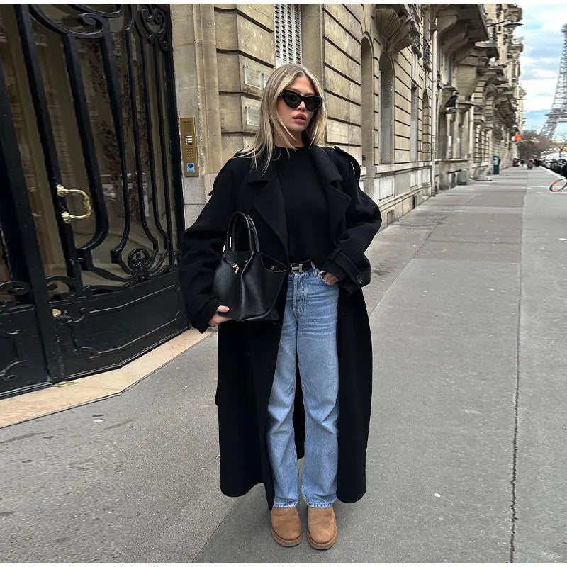 Trench Léger Printemps - Design Ample et Style Sophistiqué