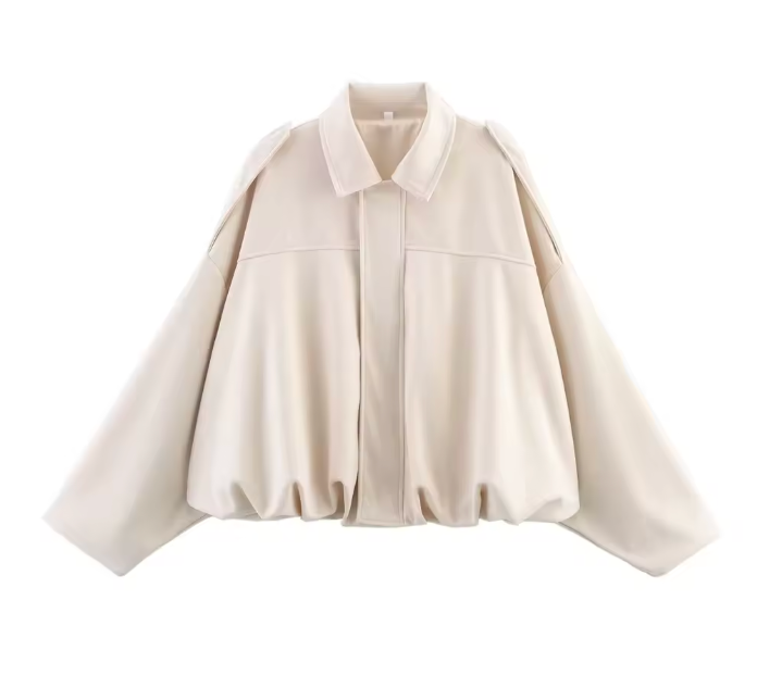 Veste Oversize en Suédine Marivelle