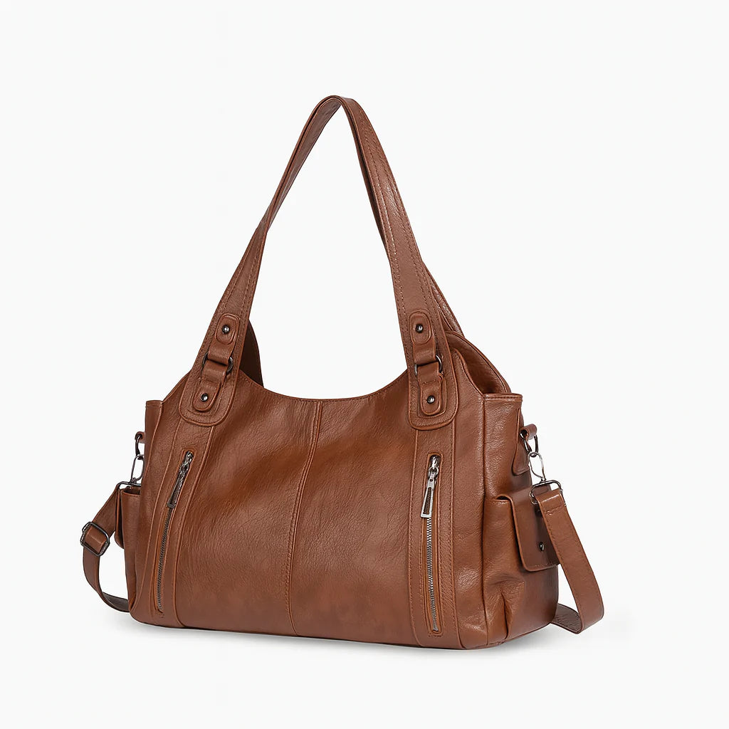 Sac Rivoli Vintage Cuir Vegan Noir