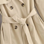 Trench Élise - Élégance Automnale et Ceinture Cintrée