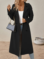Women's Double-row Slim Fit Coat Overcoat