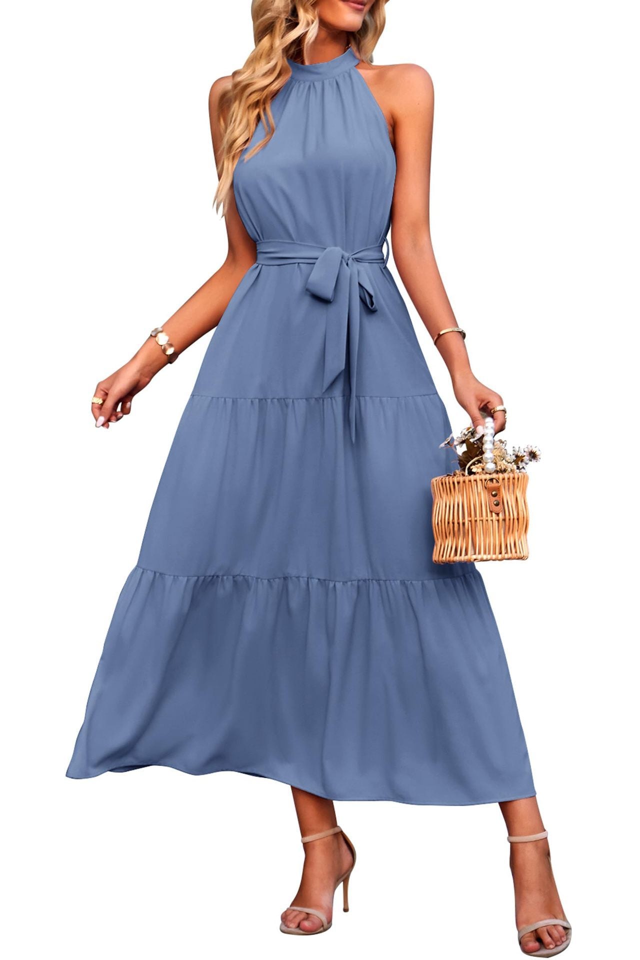 Robe Longue Dos Nu Noire