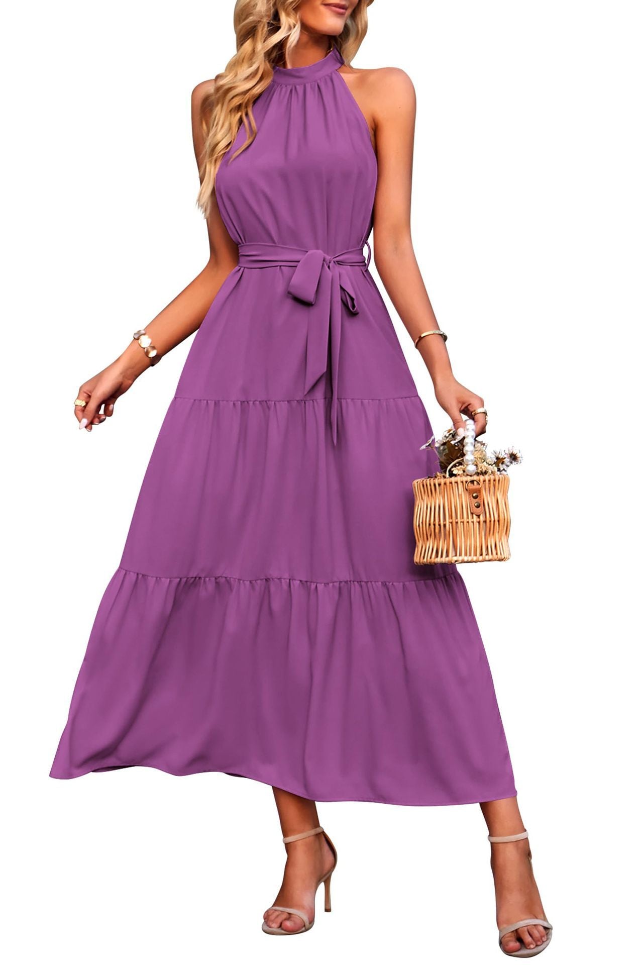 Robe Longue Dos Nu Noire