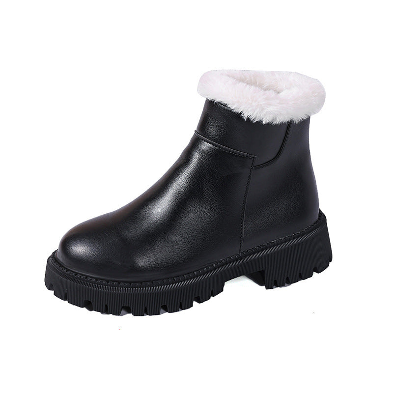 Bottes Hiver Grande Taille - Modèle Martin Isolé à Semelle Épaisse