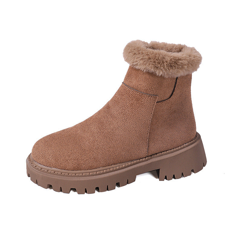 Bottes Hiver Grande Taille - Modèle Martin Isolé à Semelle Épaisse