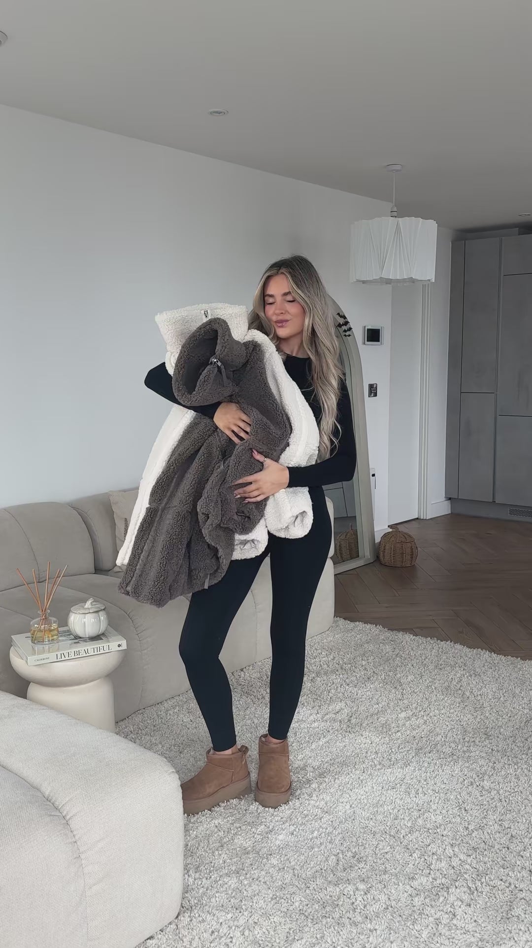Manteau Marivelle en Laine d'Agneau Élégant